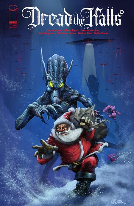 DREAD THE HALLS 2025 (ONE SHOT) CVR D TOBY WILMSMER VARIANT #1 DREAD THE HALLS 2025 (ONE SHOT) CVR D TOBY WILMSMER VARIANT #1