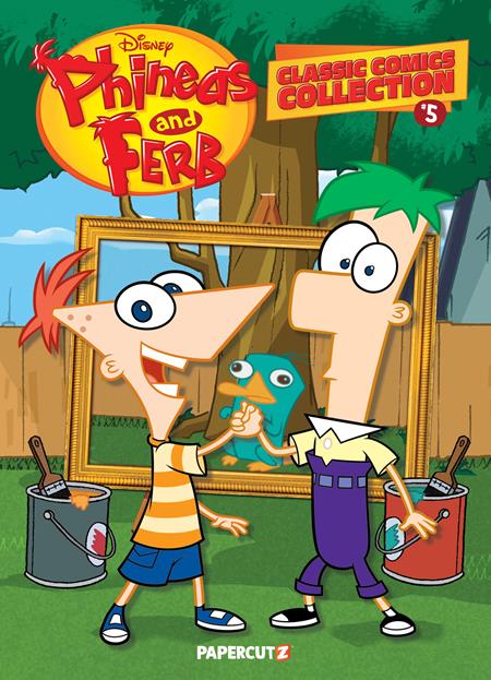 PHINEAS AND FERB CLASSIC COMICS COLLECTION TP VOL 05 PHINEAS AND FERB CLASSIC COMICS COLLECTION TP VOL 05