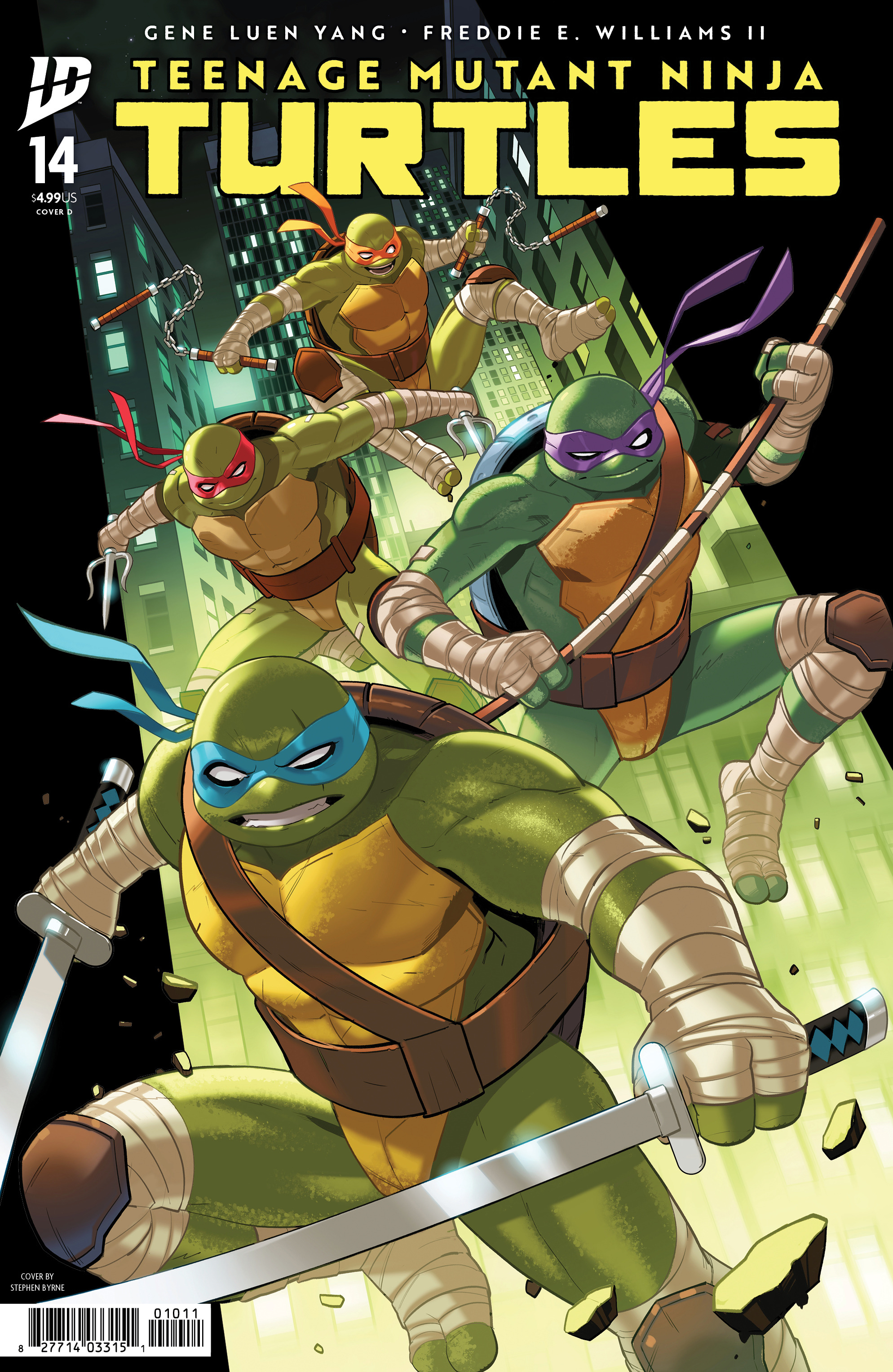 TEENAGE MUTANT NINJA TURTLES #14