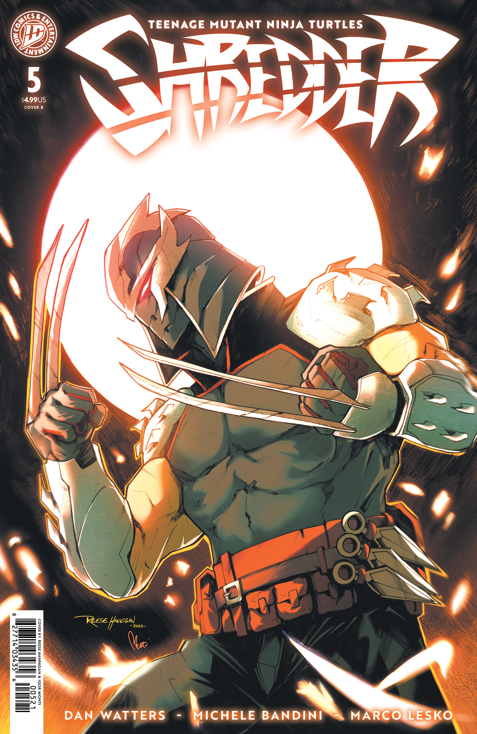 TEENAGE MUTANT NINJA TURTLES SHREDDER #05