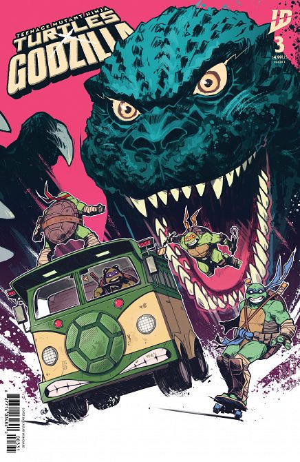 TEENAGE MUTANT NINJA TURTLES X GODZILLA #03