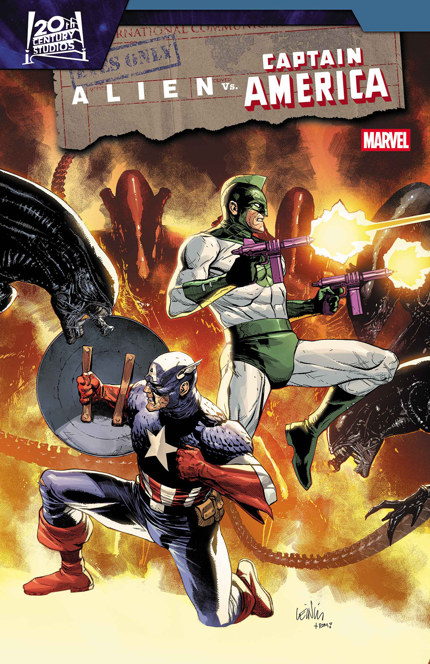 ALIEN VS. CAPTAIN AMERICA #03