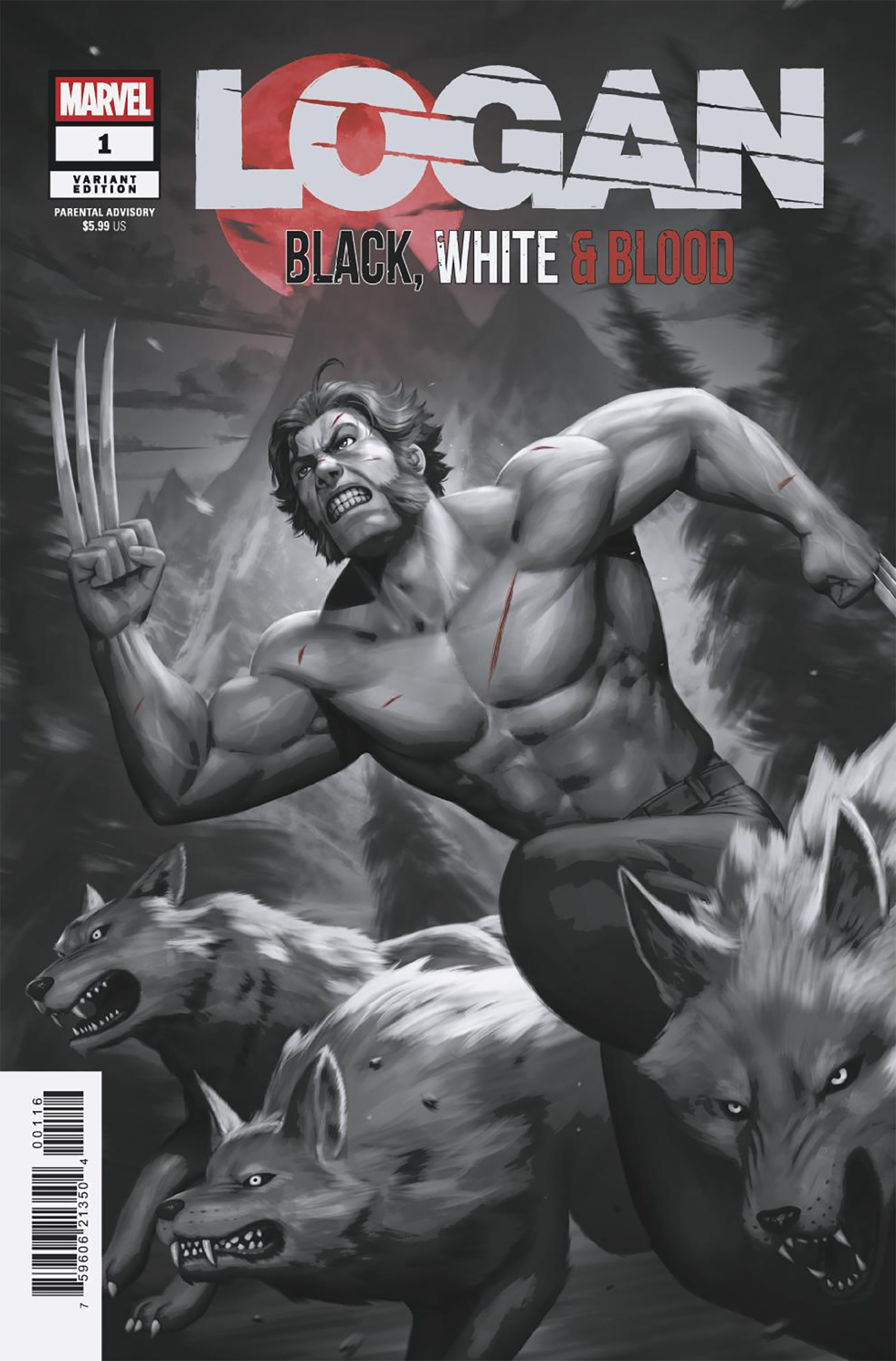 LOGAN BLACK, WHITE & BLOOD #01