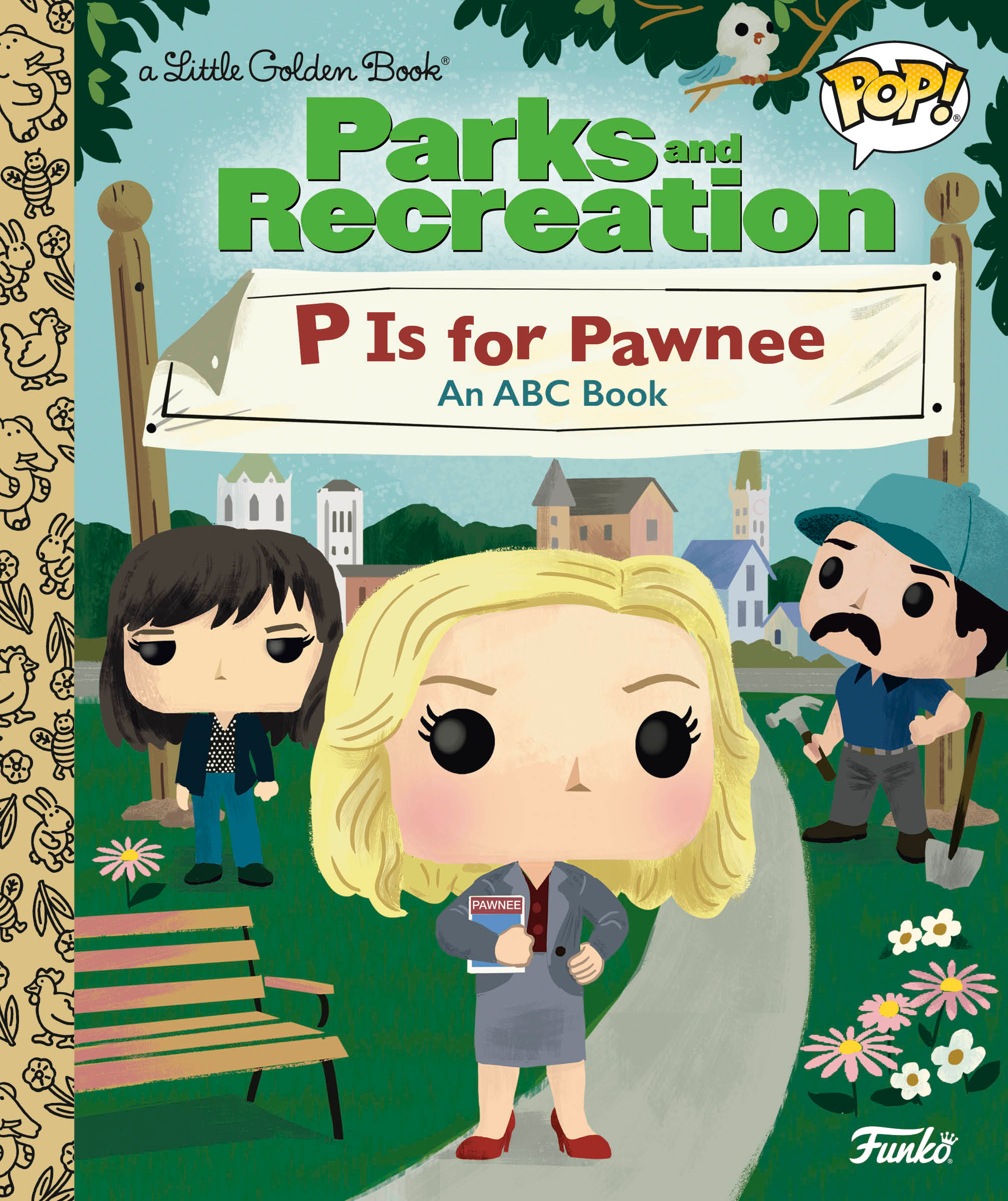 PARKS AND RECREATION P IS FOR PAWNEE AN ABC BOOK (FUNKO POP!) HC