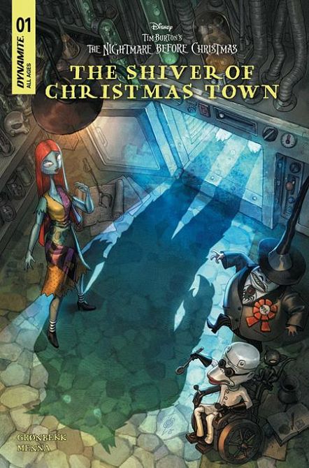 TIM BURTONS THE NIGHTMARE BEFORE CHRISTMAS THE SHIVER OF CHRISTMAS TOWN #1