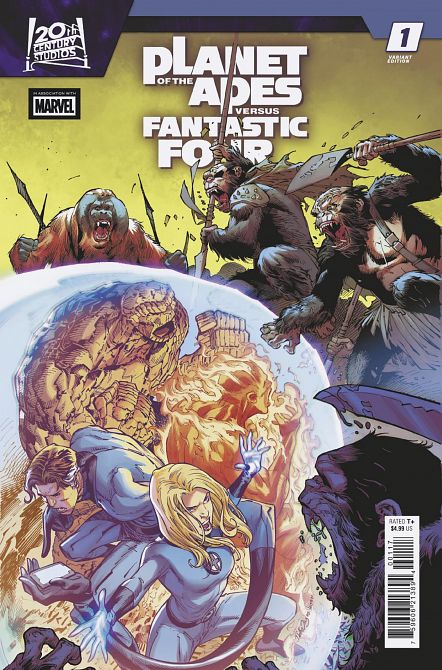 PLANET OF THE APES VS. FANTASTIC FOUR #01