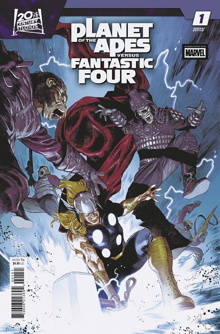 PLANET OF THE APES VS. FANTASTIC FOUR #01