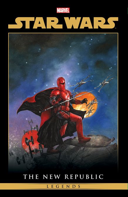 STAR WARS LEGENDS THE NEW REPUBLIC OMNIBUS VOL. 03 DAVE DORMAN EMPIRE LOST COVER [DM ONLY] HC #03