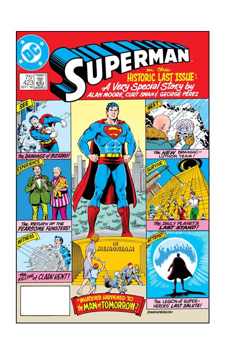 SUPERMAN FACSIMILE EDITION #423