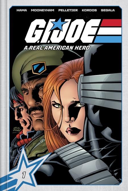 GI JOE A REAL AMERICAN HERO DLX HC BOOK 01 ANDY KUBERT CVR