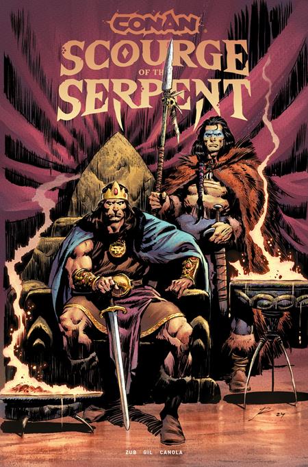 CONAN THE BARBARIAN SCOURGE OF THE SERPENT #1