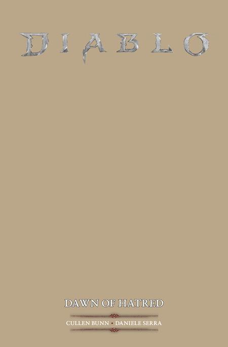 DIABLO DAWN OF HATRED #1