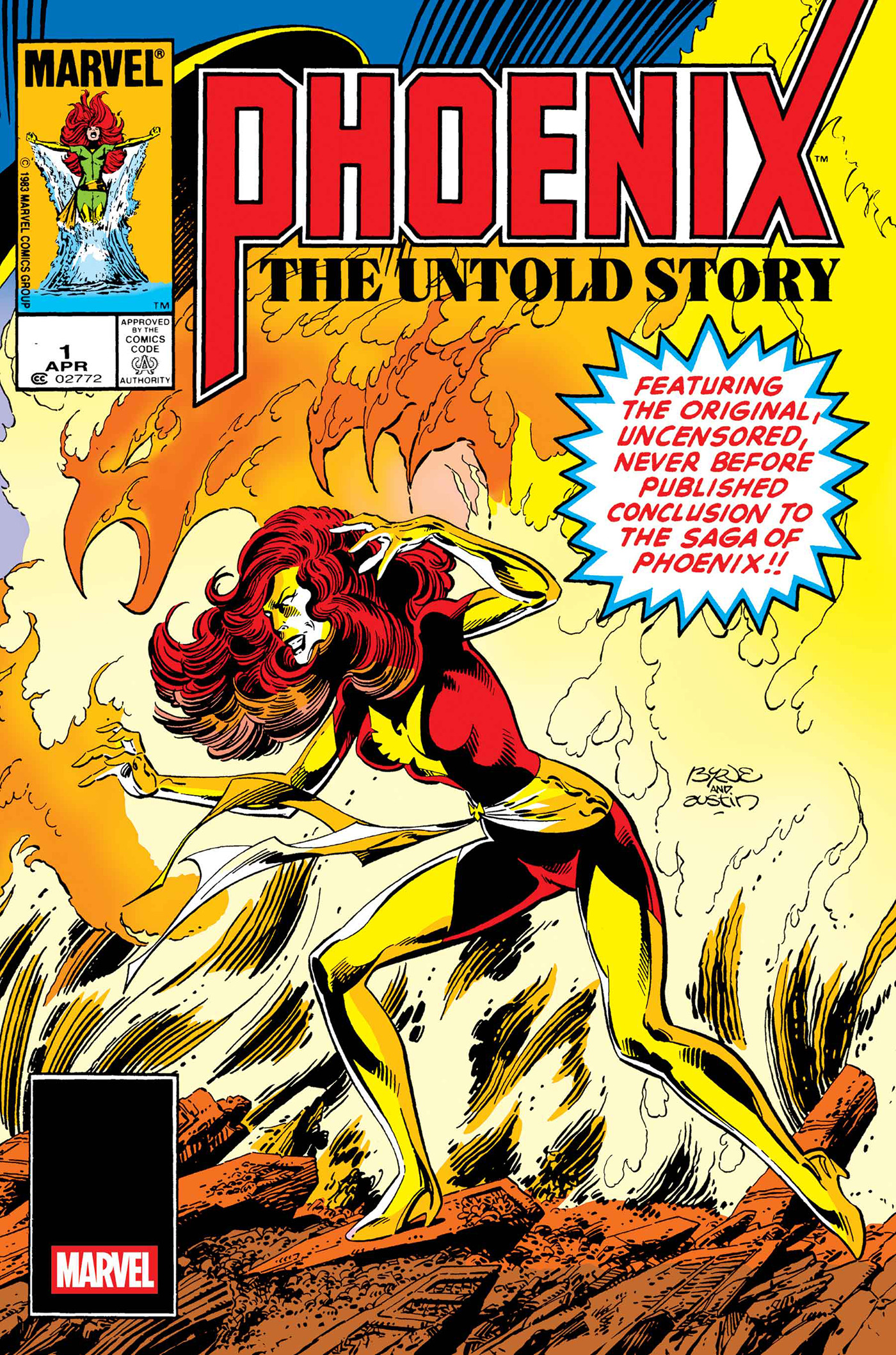 PHOENIX THE UNTOLD STORY FACSIMILE EDITION #01