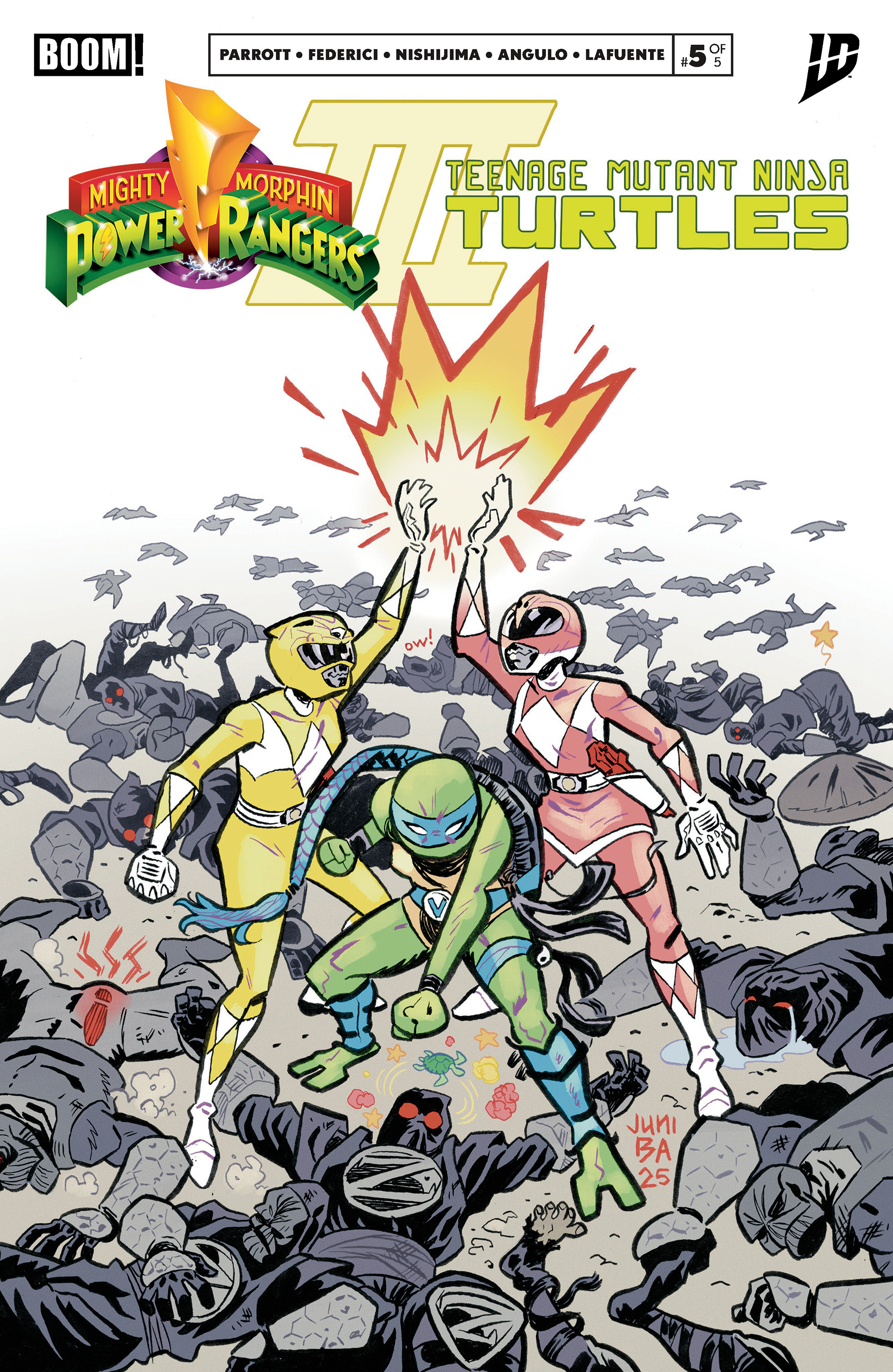 MIGHTY MORPHIN POWER RANGERS / TEENAGE MUTANT NINJA TURTLES III #05