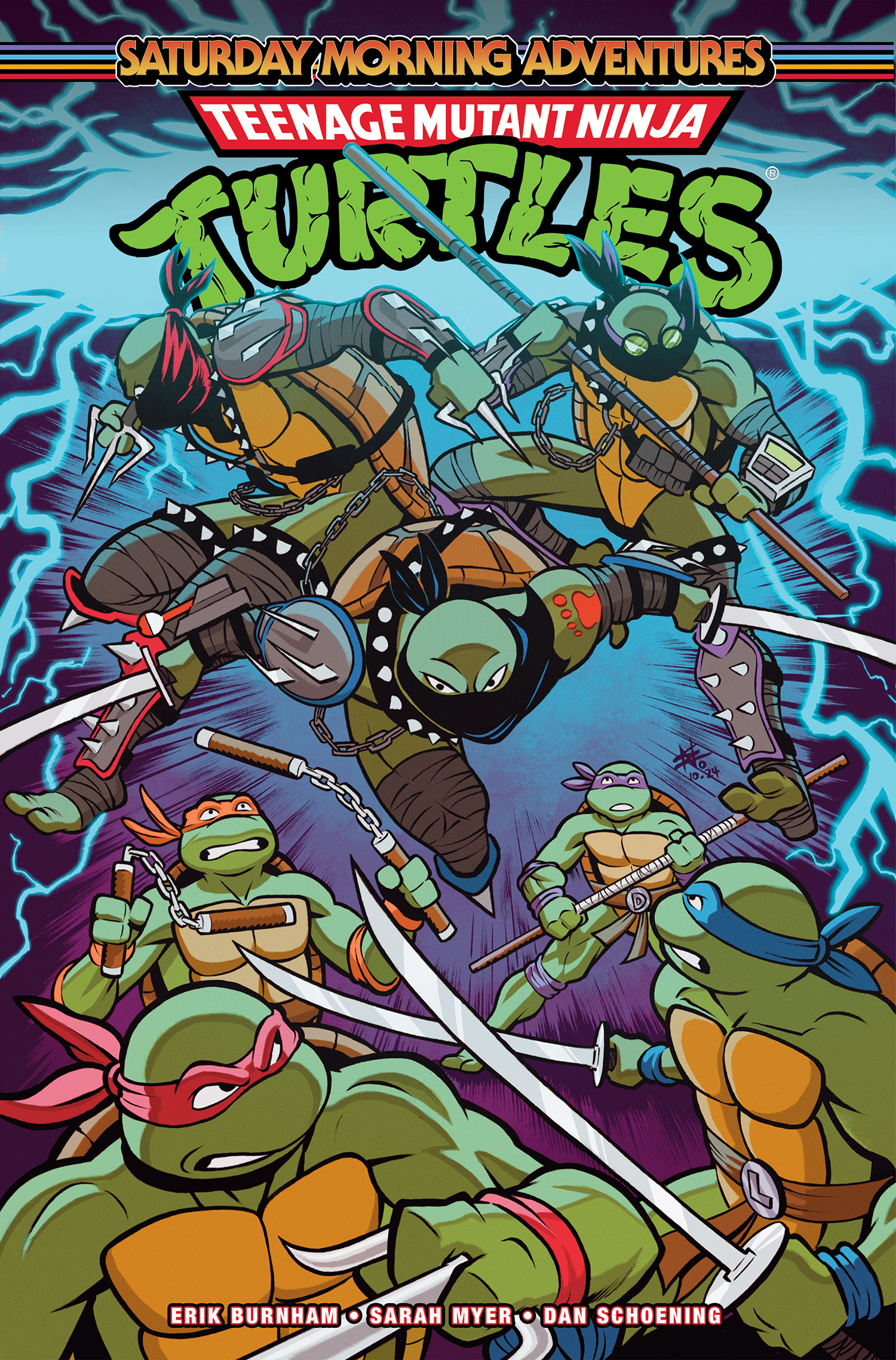 TEENAGE MUTANT NINJA TURTLES SATURDAY MORNING ADVENTURES, VOL. 07 TP