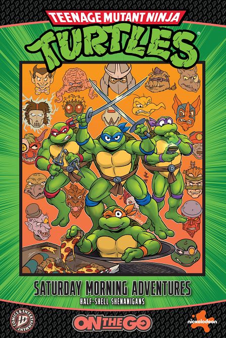 TEENAGE MUTANT NINJA TURTLES SATURDAY MORNING ADVENTURES-ON THE GO HALF-SHELL SHENANIGANS TP