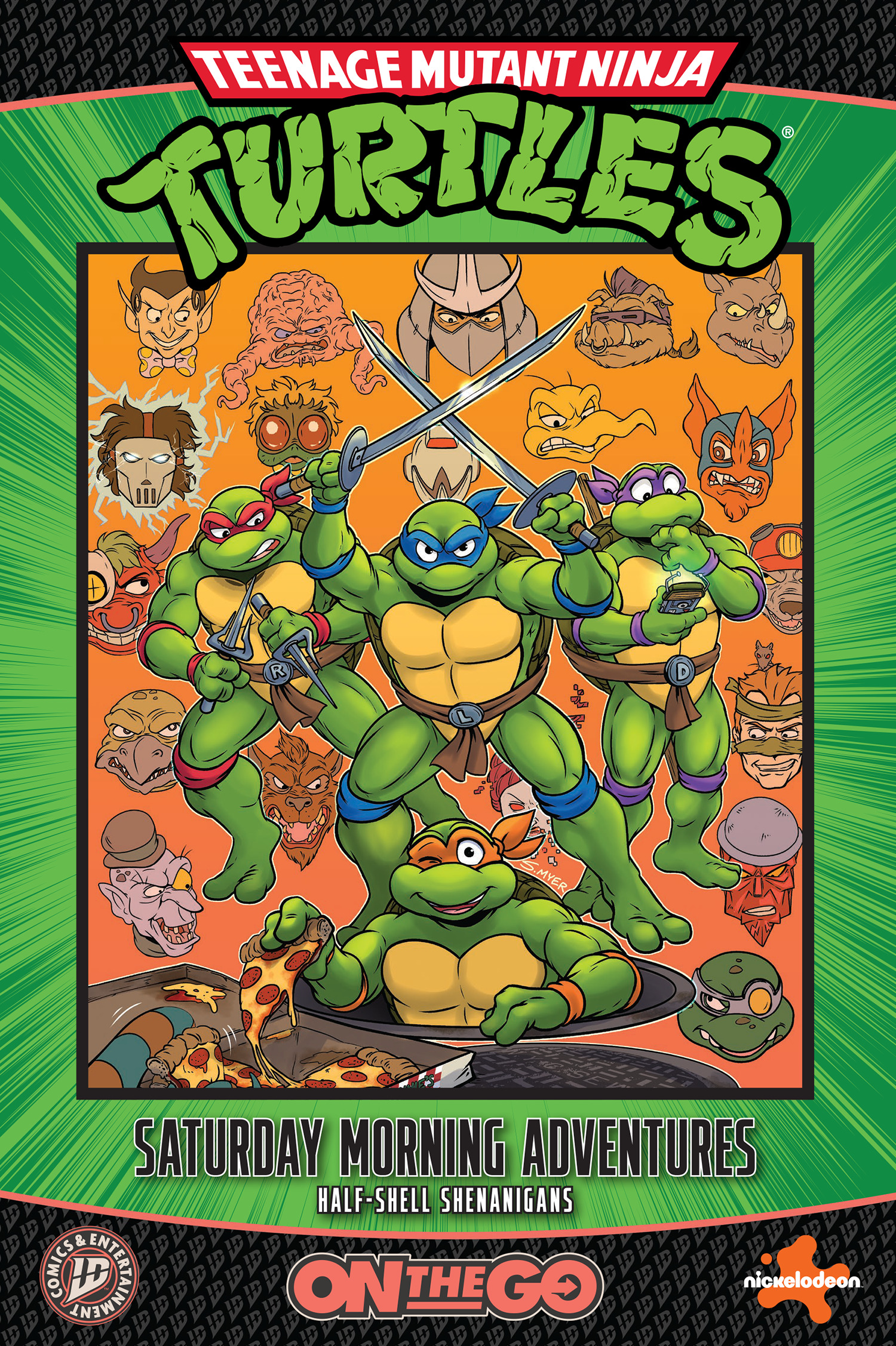 TEENAGE MUTANT NINJA TURTLES SATURDAY MORNING ADVENTURES-ON THE GO HALF-SHELL SHENANIGANS TP