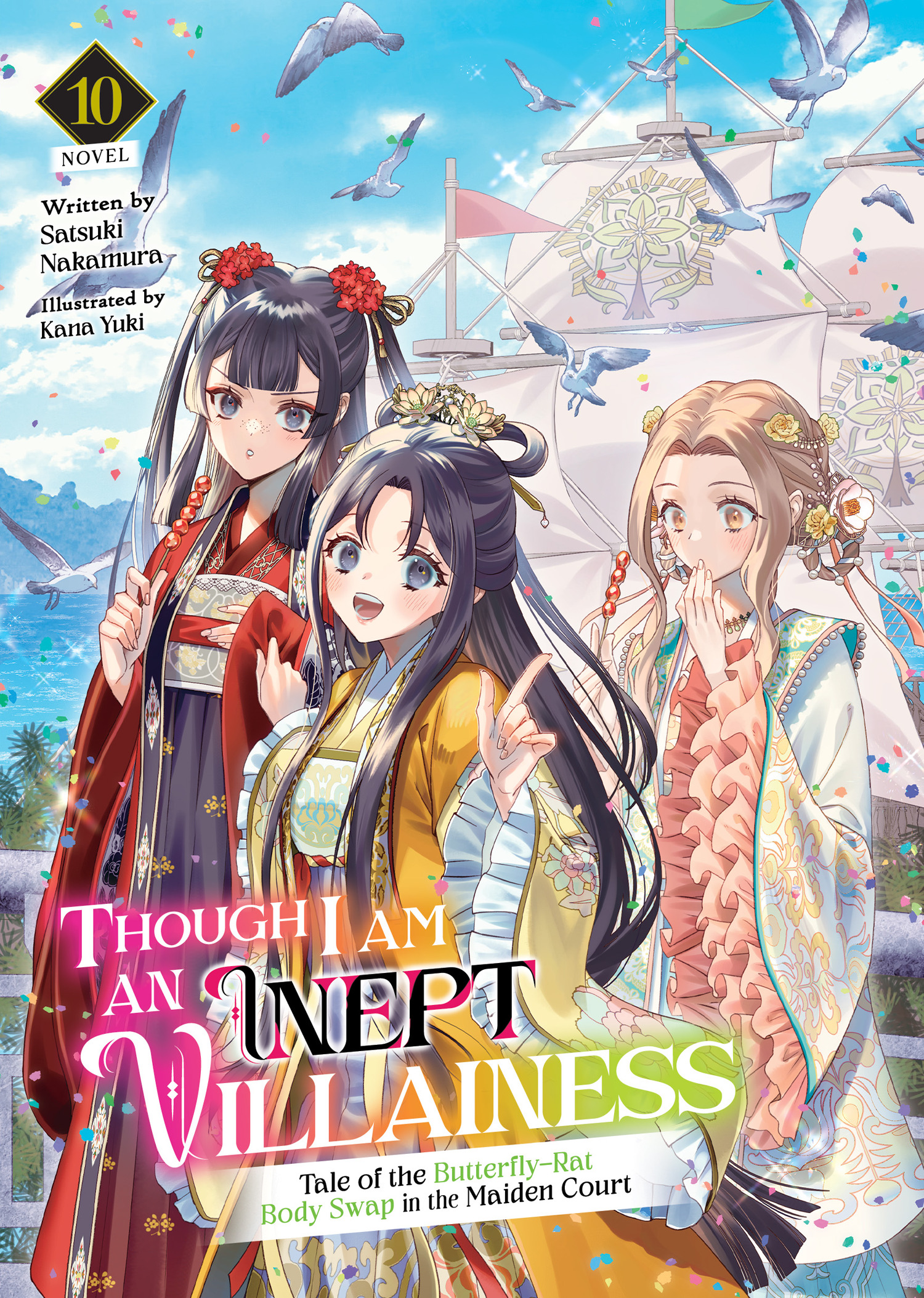 THOUGH I AM AN INEPT VILLAINESS TALE OF THE BUTTERFLY-RAT BODY SWAP IN THE MAIDEN COURT (LIGHT NOVEL) VOL. 10 TP