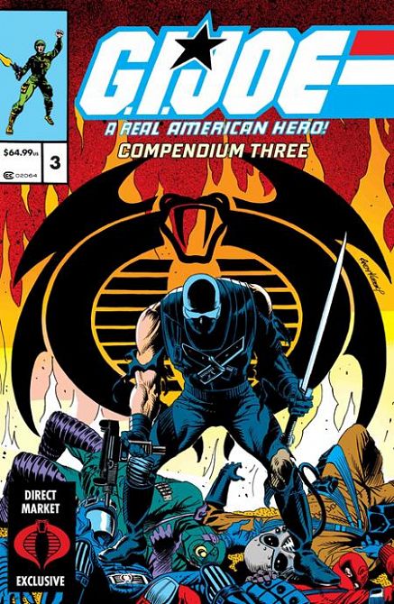GI JOE A REAL AMERICAN HERO COMPENDIUM TP BOOK 03 DIRECT MARKET EXCLUSIVE ANDY KUBERT CVR