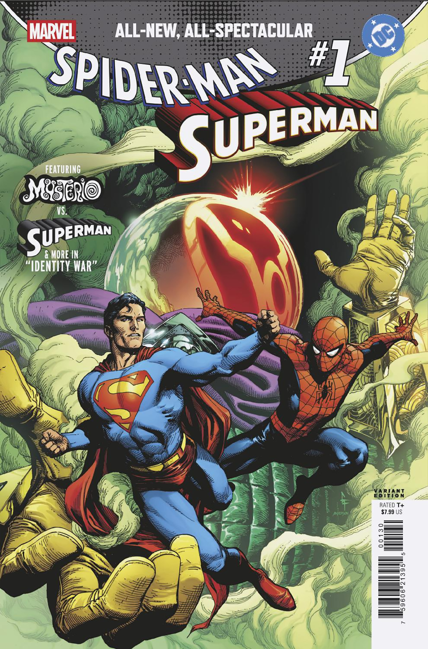 MARVEL / DC SPIDER-MAN / SUPERMAN #01