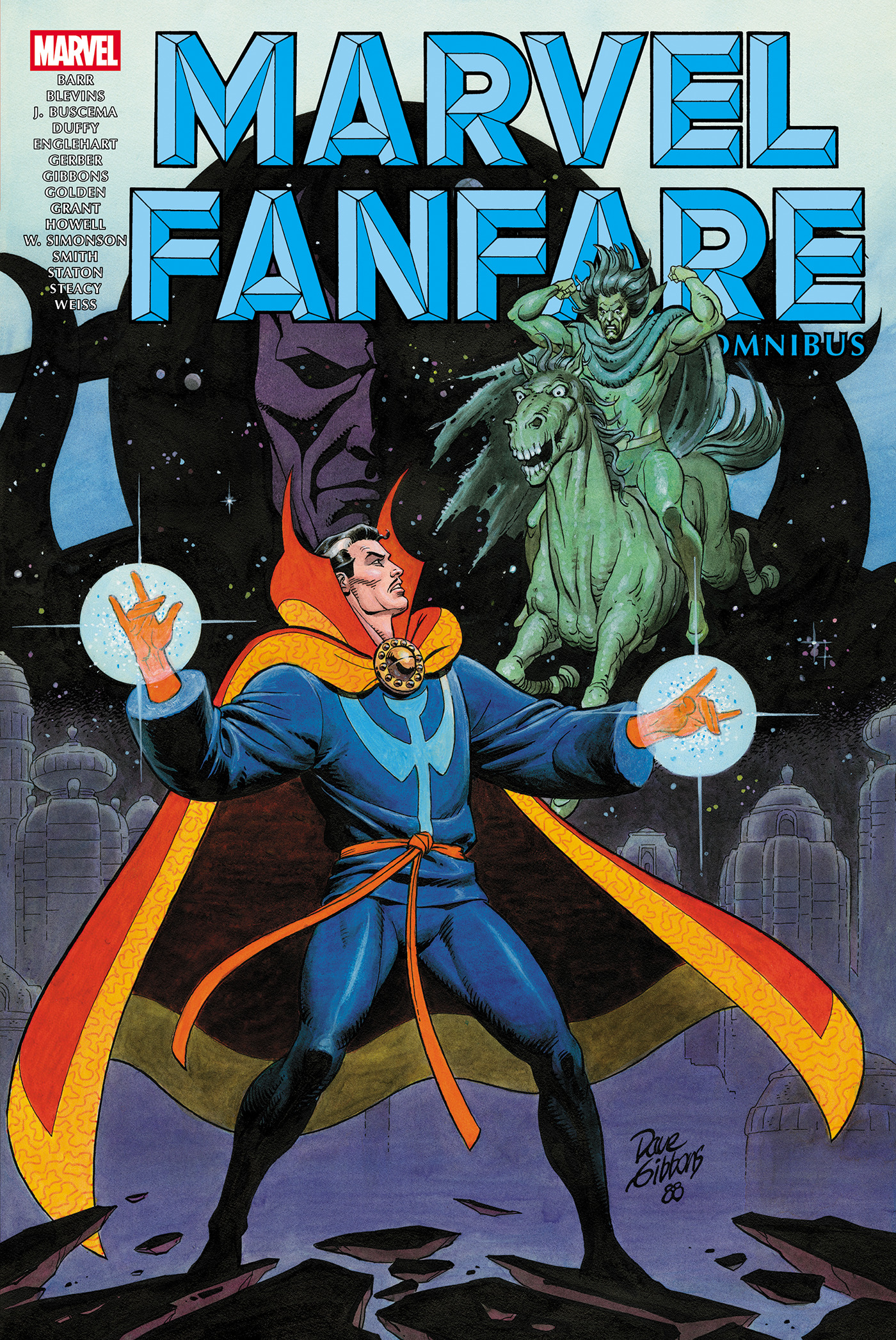 MARVEL FANFARE OMNIBUS VOL. 03 DAVE GIBBONS COVER HC