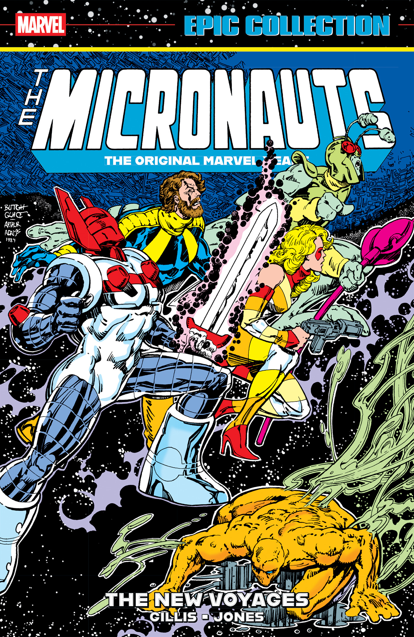 MICRONAUTS EPIC COLLECTION THE ORIGINAL MARVEL YEARS - THE NEW VOYAGES TP