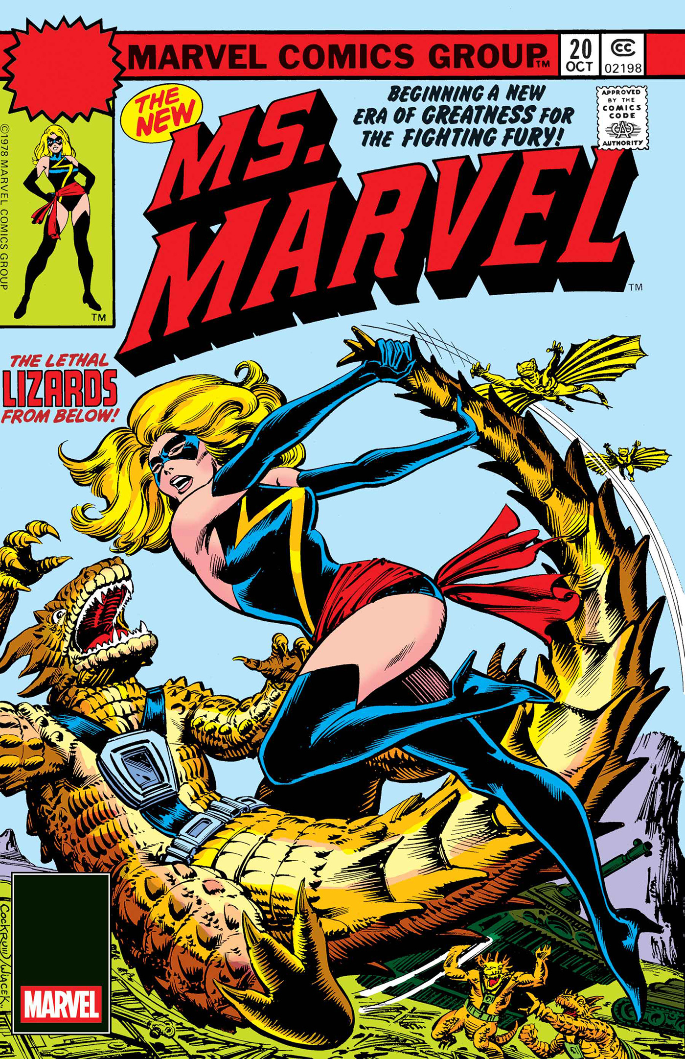 MS. MARVEL FACSIMILE EDITION #20