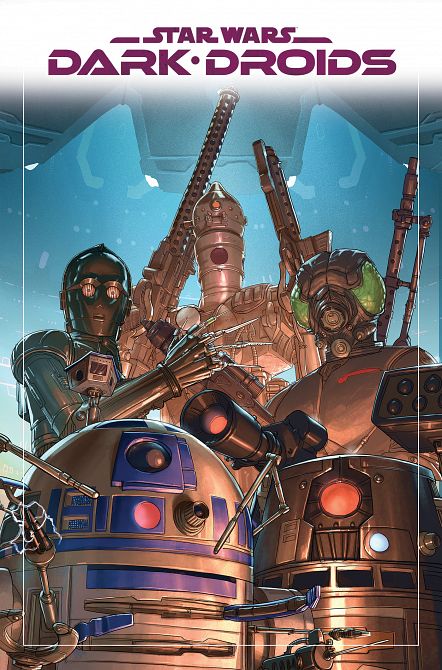 STAR WARS DARK DROIDS OMNIBUS PETE WOODS COVER [DM ONLY] HC