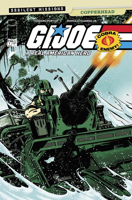 GI JOE A REAL AMERICAN HERO SSSILENT MISSIONS COPPERHEAD #1