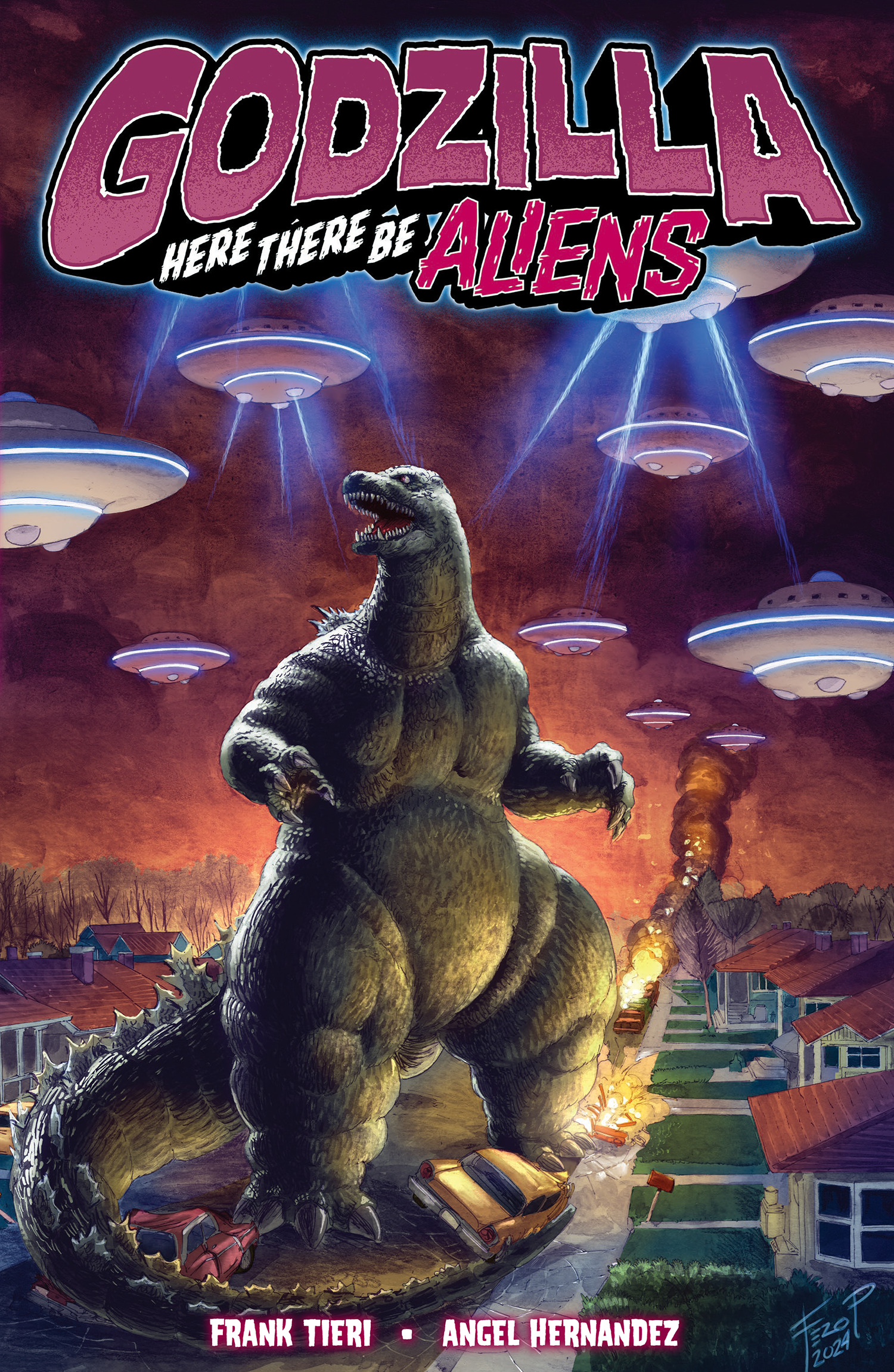 GODZILLA HERE THERE BE ALIENS TP
