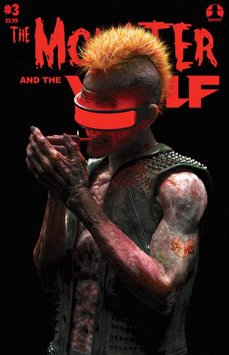 MARK SPEARS MONSTERS THE MONSTER & THE WOLF #3