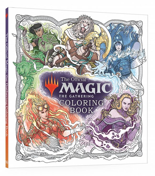 OFFICIAL MAGIC THE GATHERING COLORING BOOK