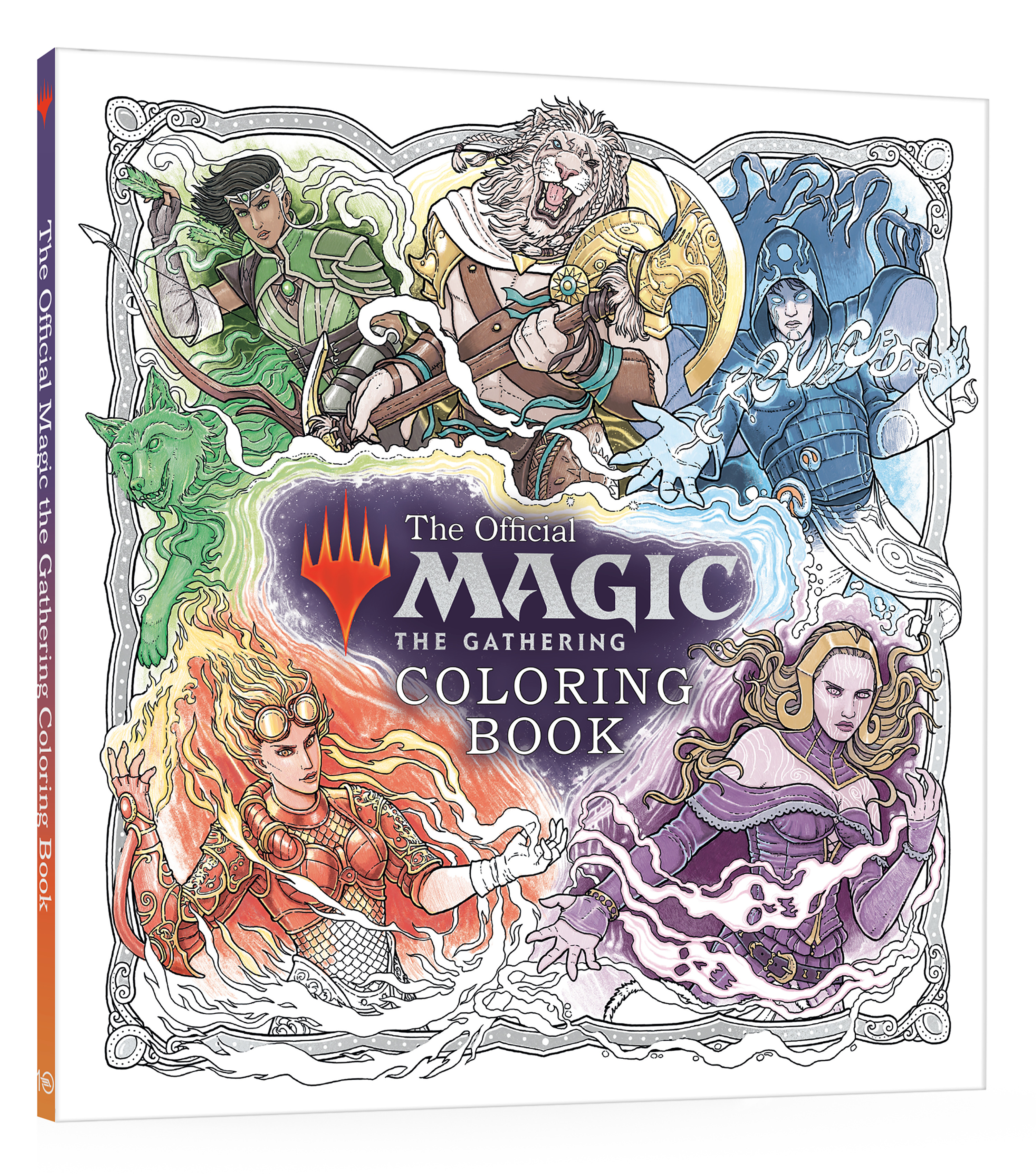 OFFICIAL MAGIC THE GATHERING COLORING BOOK