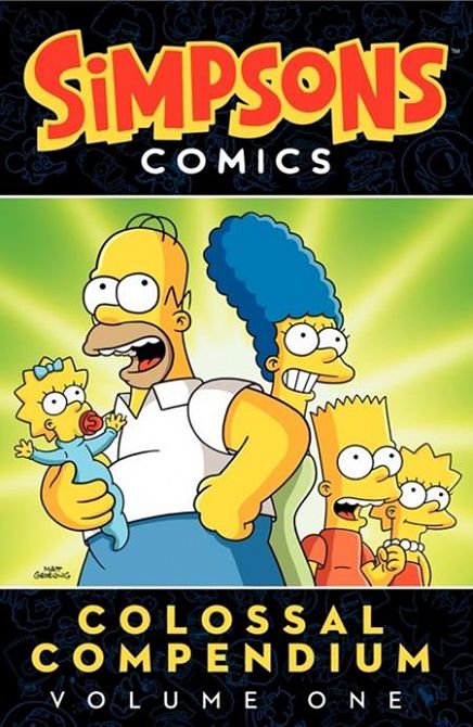 SIMPSONS COMICS COLOSSAL COMPENDIUM TP VOL 01 Previously Offered Thru Other Distributors