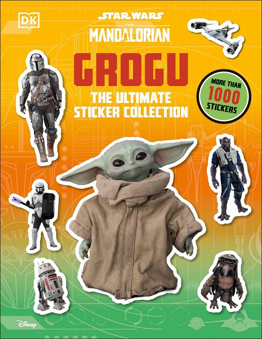 STAR WARS THE MANDALORIAN GROGU THE ULTIMATE STICKER COLLECTION TP