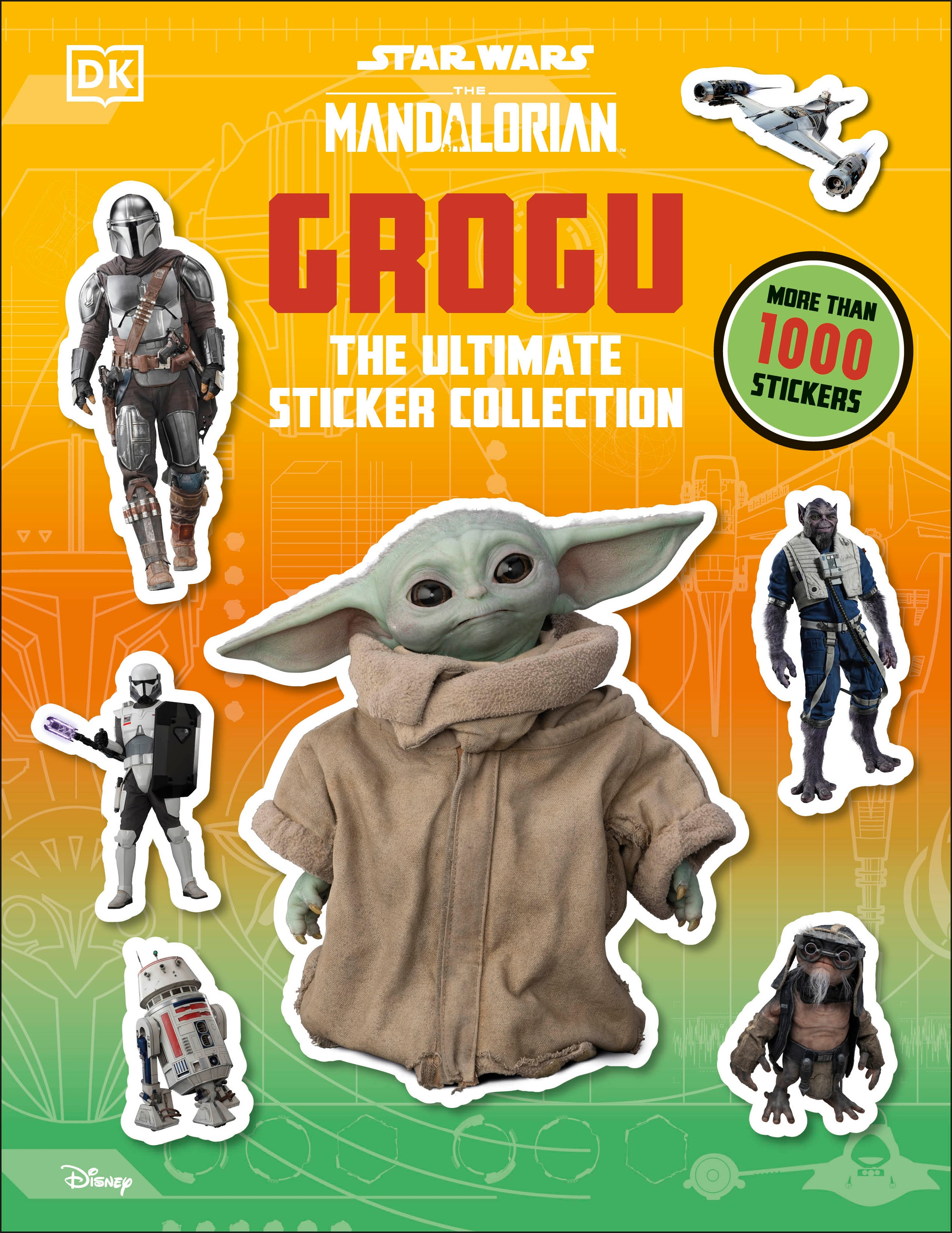 STAR WARS THE MANDALORIAN GROGU THE ULTIMATE STICKER COLLECTION TP