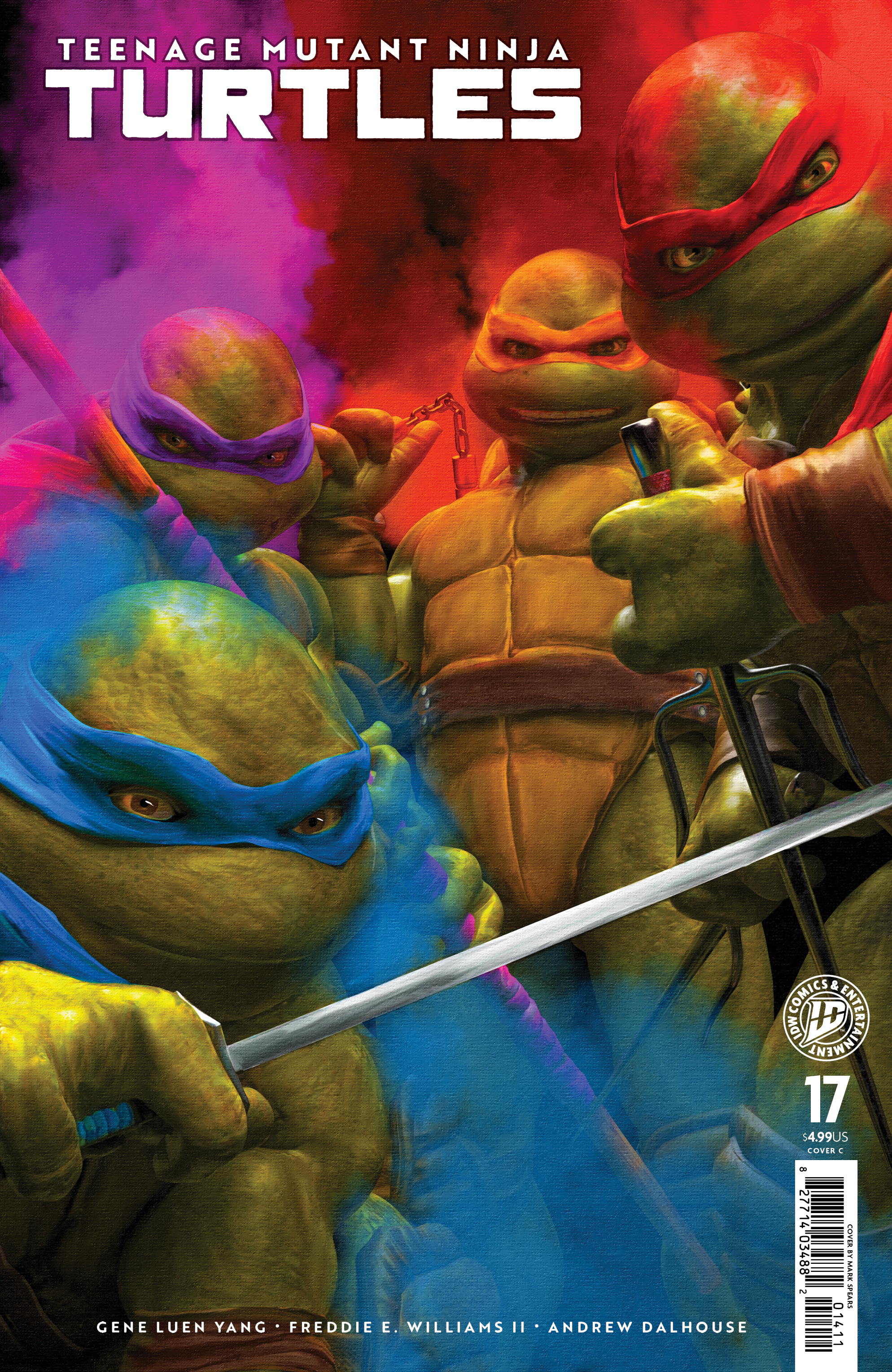 TEENAGE MUTANT NINJA TURTLES #17