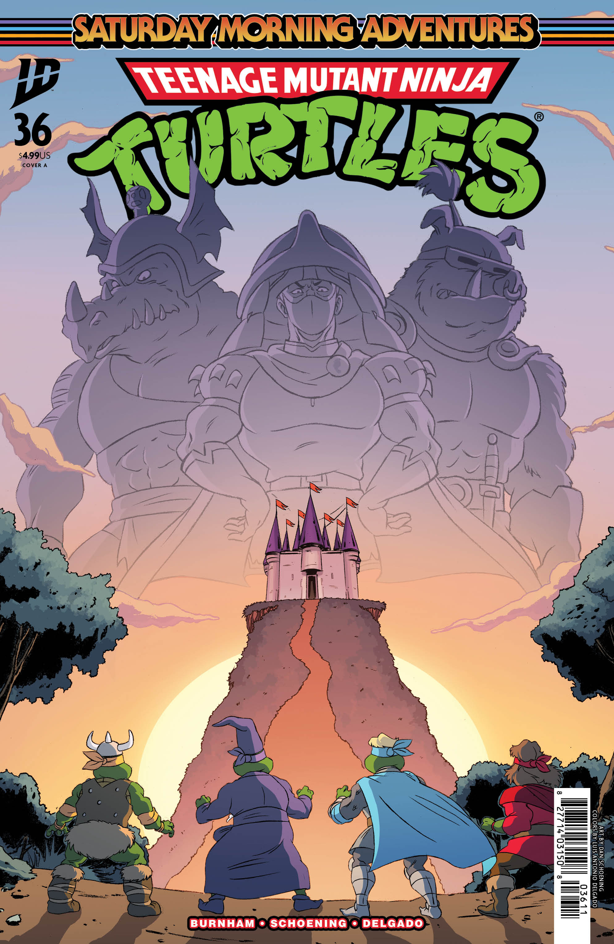 TEENAGE MUTANT NINJA TURTLES SATURDAY MORNING ADVENTURES #36