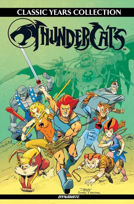 THUNDERCATS CLASSIC YEARS COLLECTION OMNIBUS HC HOMAGE COVER SIGNED BY DECLAN SHALVEY
