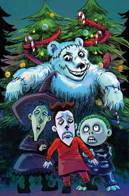 TIM BURTONS THE NIGHTMARE BEFORE CHRISTMAS THE SHIVER OF CHRISTMAS TOWN #4