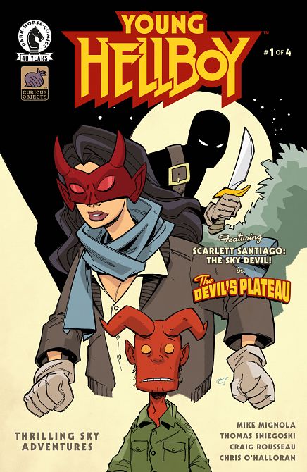 YOUNG HELLBOY THRILLING SKY ADVENTURES #01