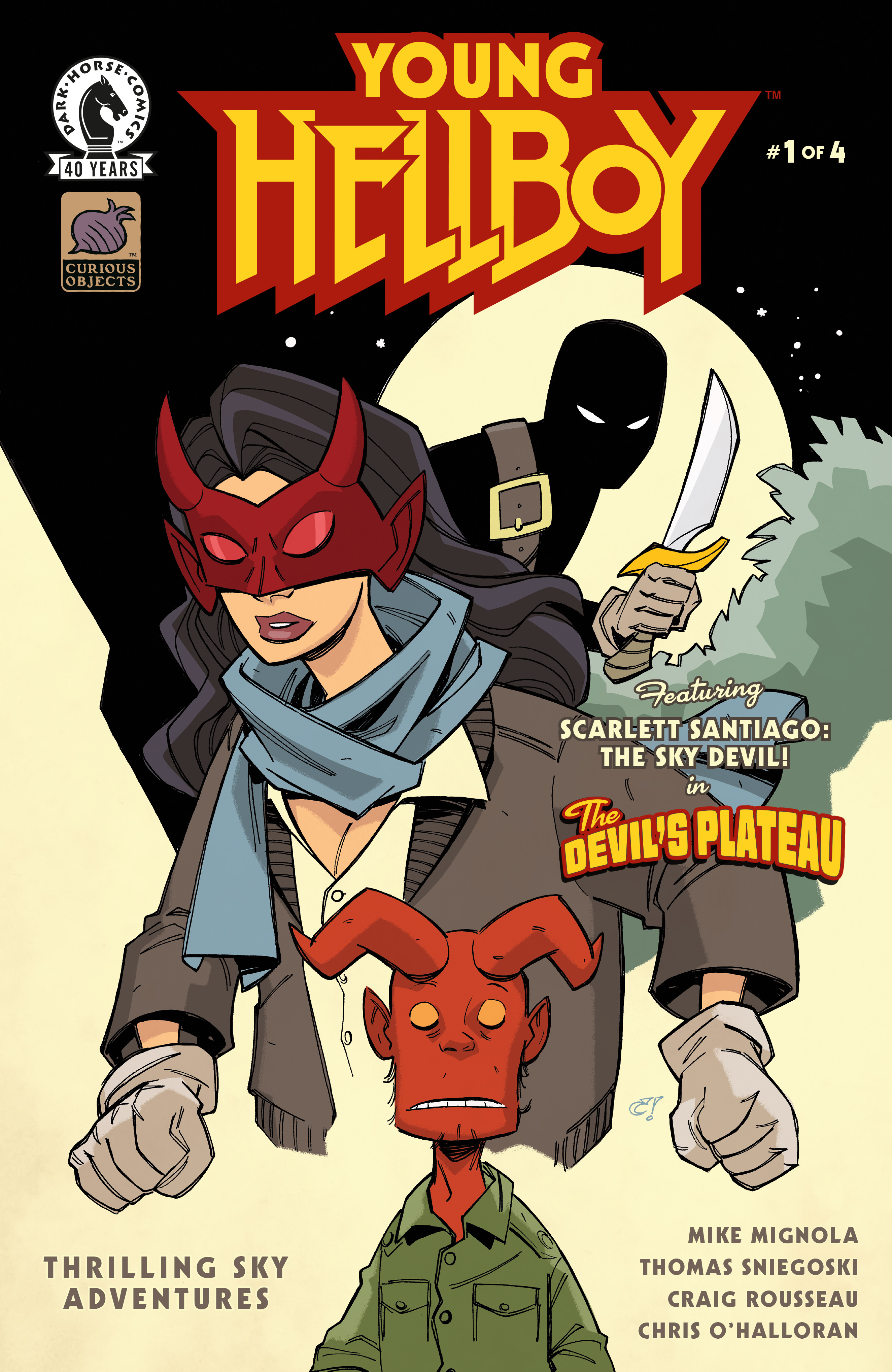 YOUNG HELLBOY THRILLING SKY ADVENTURES #01