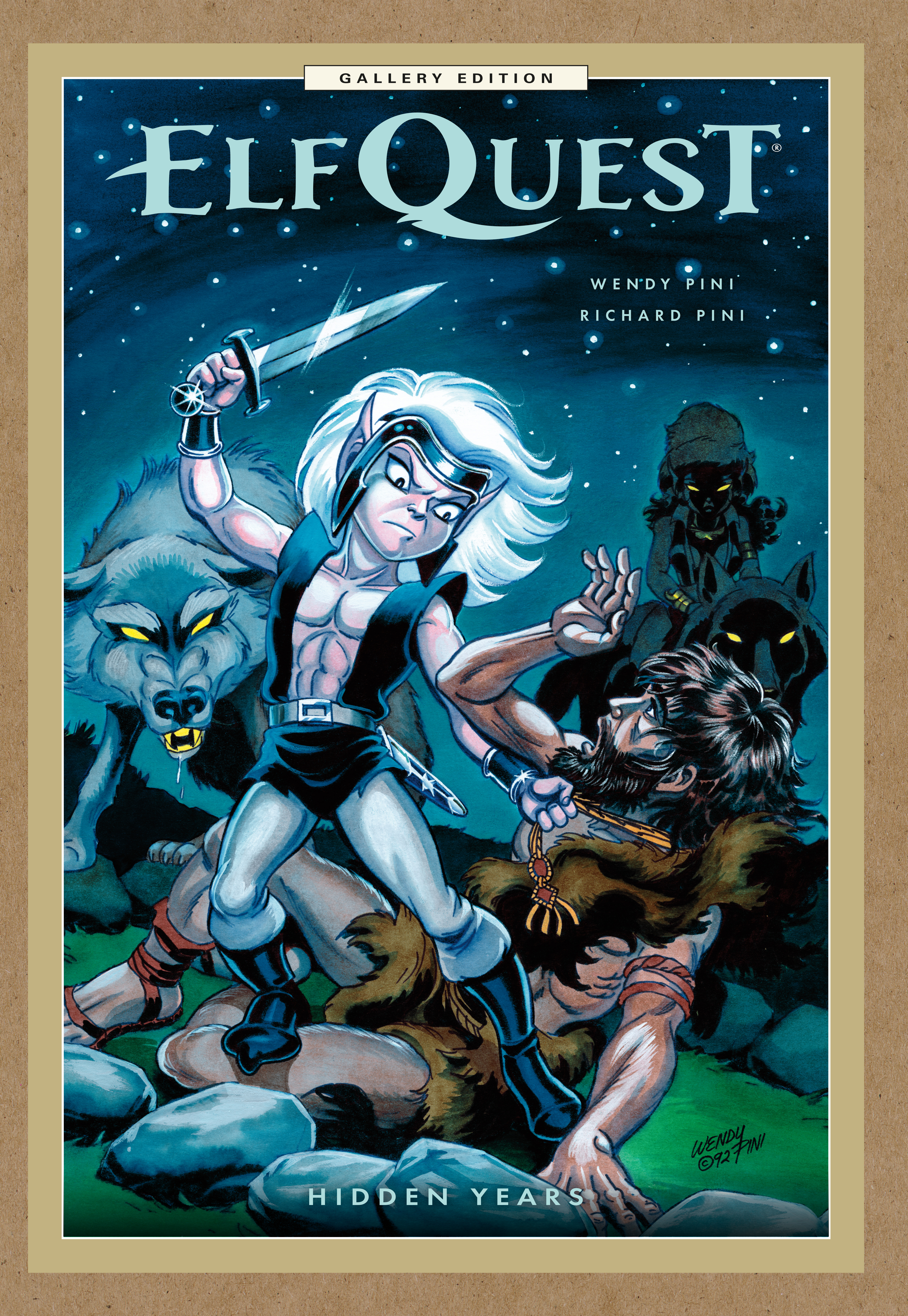 ELFQUEST HIDDEN YEARS GALLERY EDITION HC