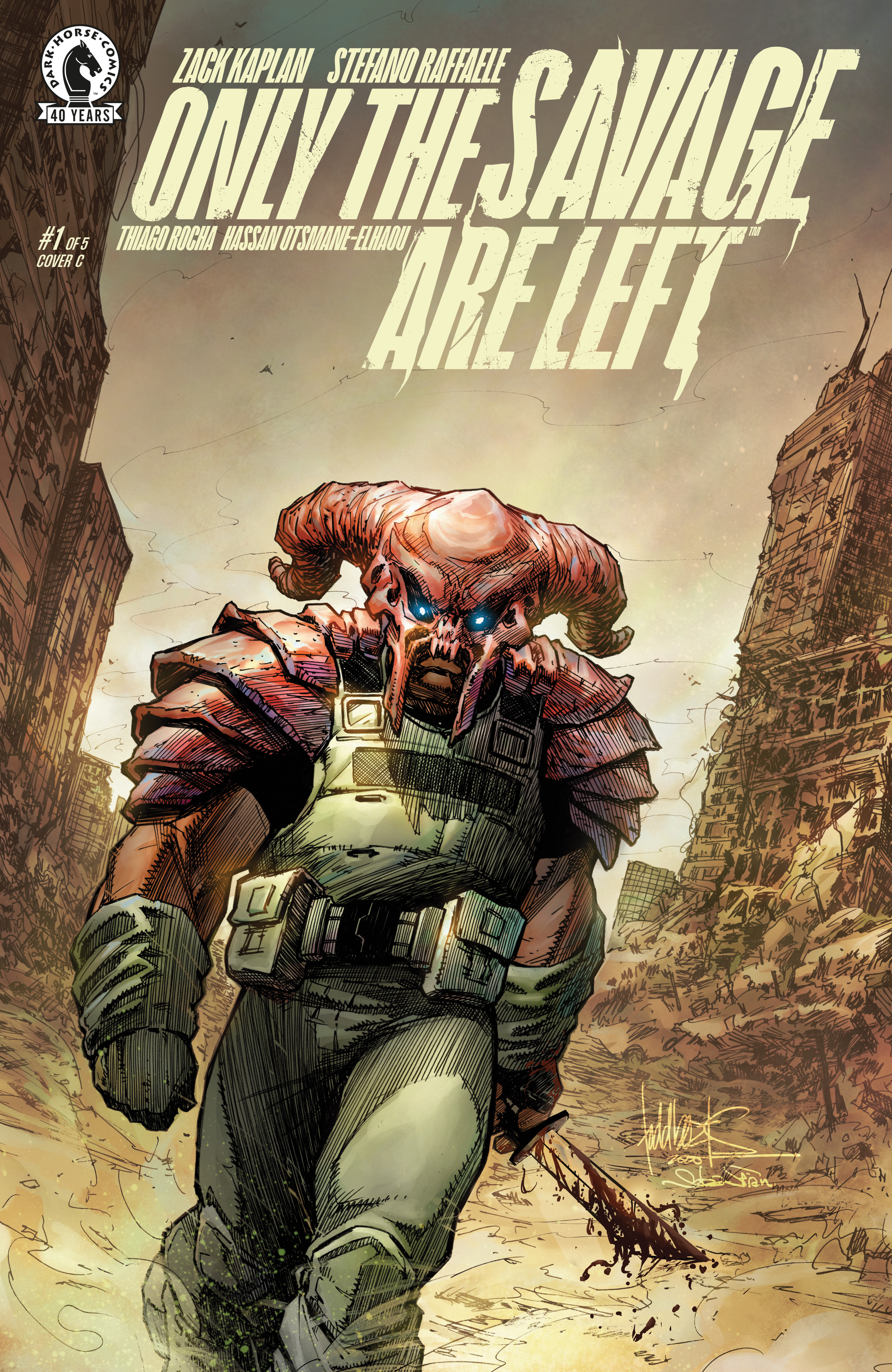 ONLY THE SAVAGE ARE LEFT #01