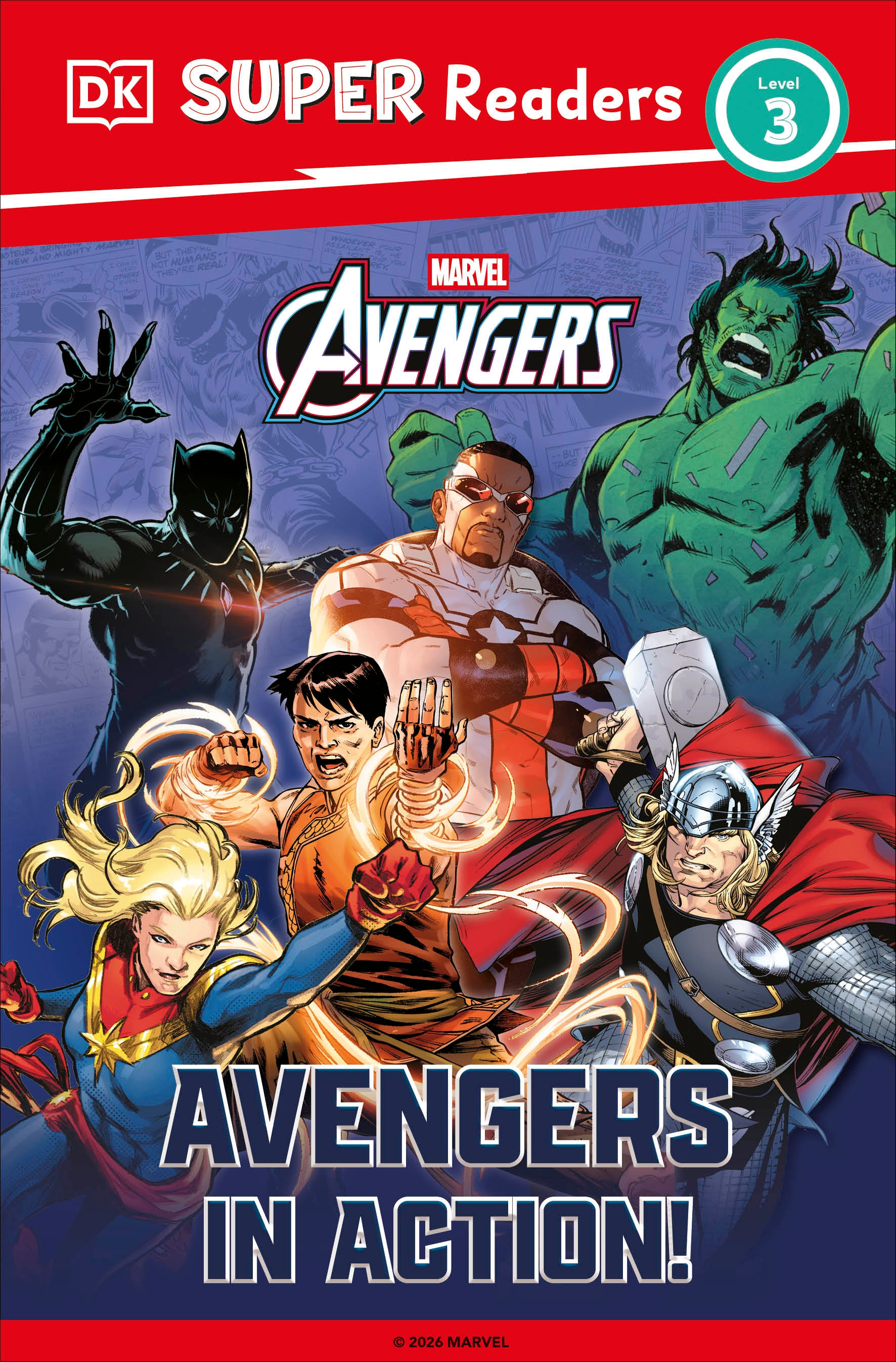 DK SUPER READERS LEVEL 03 MARVEL AVENGERS IN ACTION TP