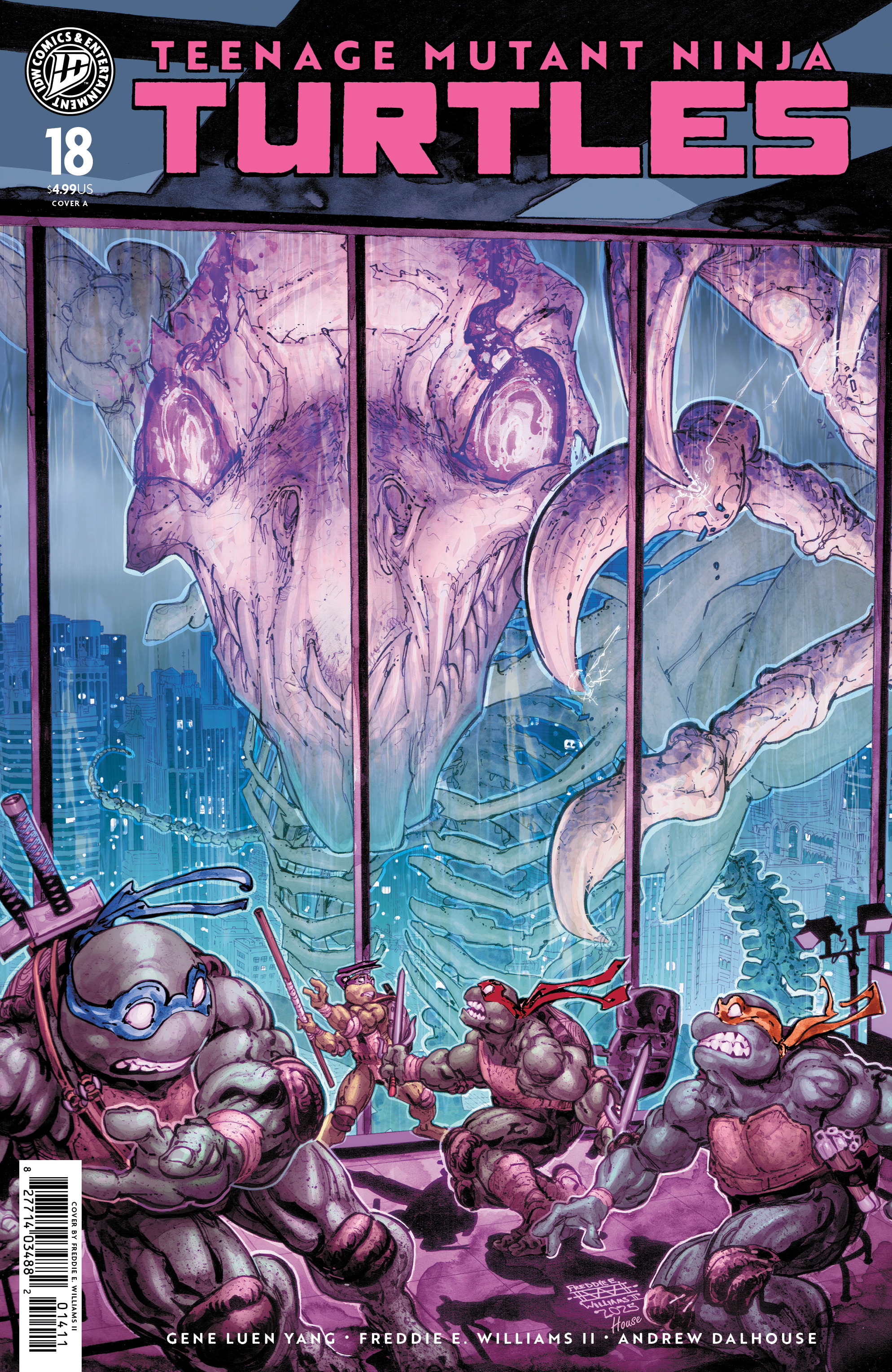 TEENAGE MUTANT NINJA TURTLES #18