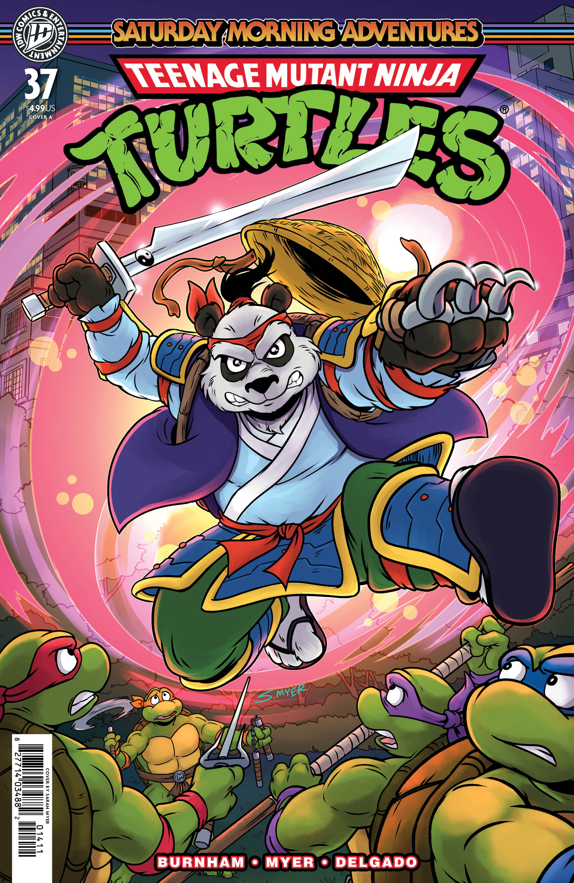 TEENAGE MUTANT NINJA TURTLES SATURDAY MORNING ADVENTURES #37