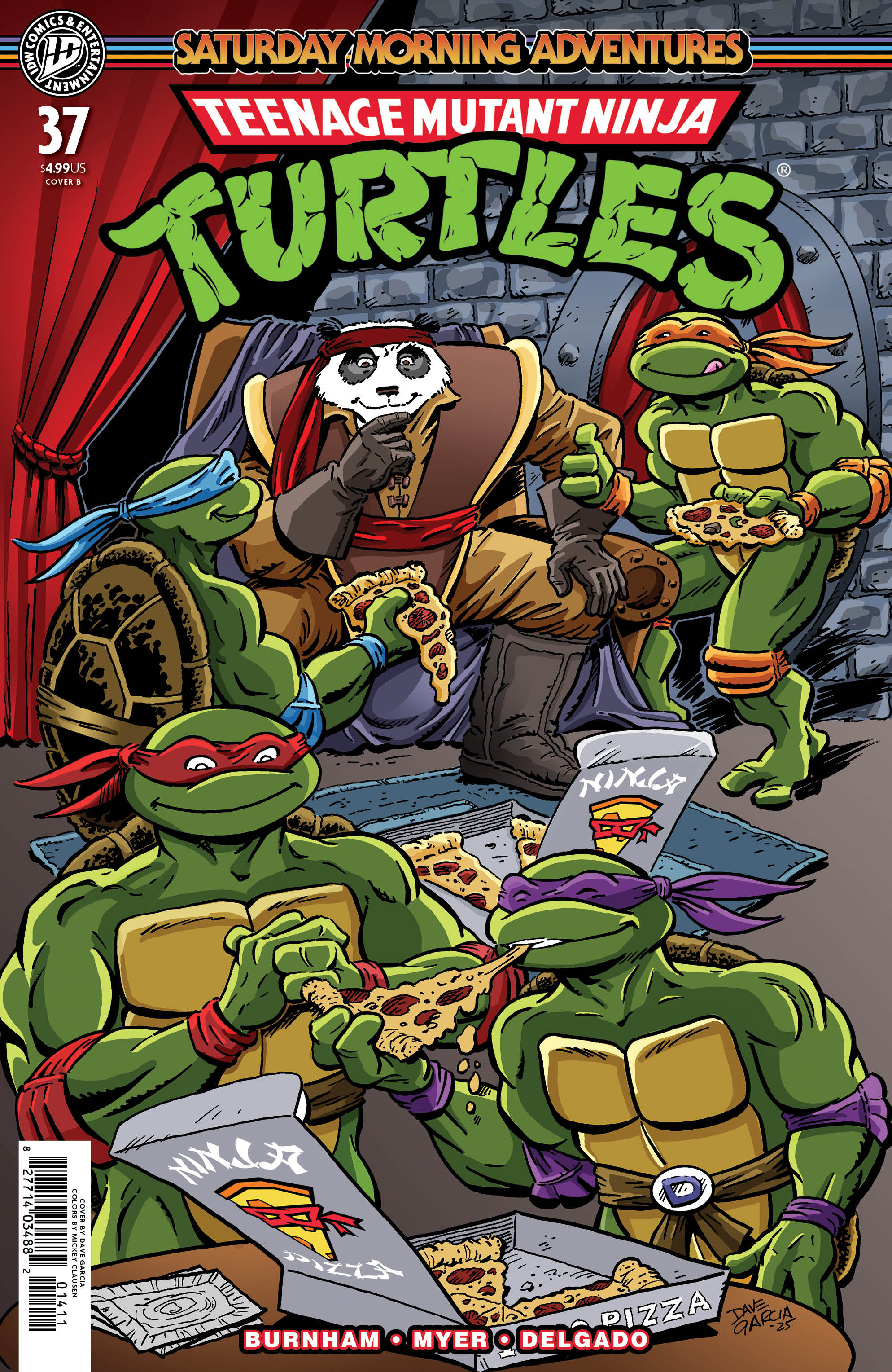 TEENAGE MUTANT NINJA TURTLES SATURDAY MORNING ADVENTURES #37