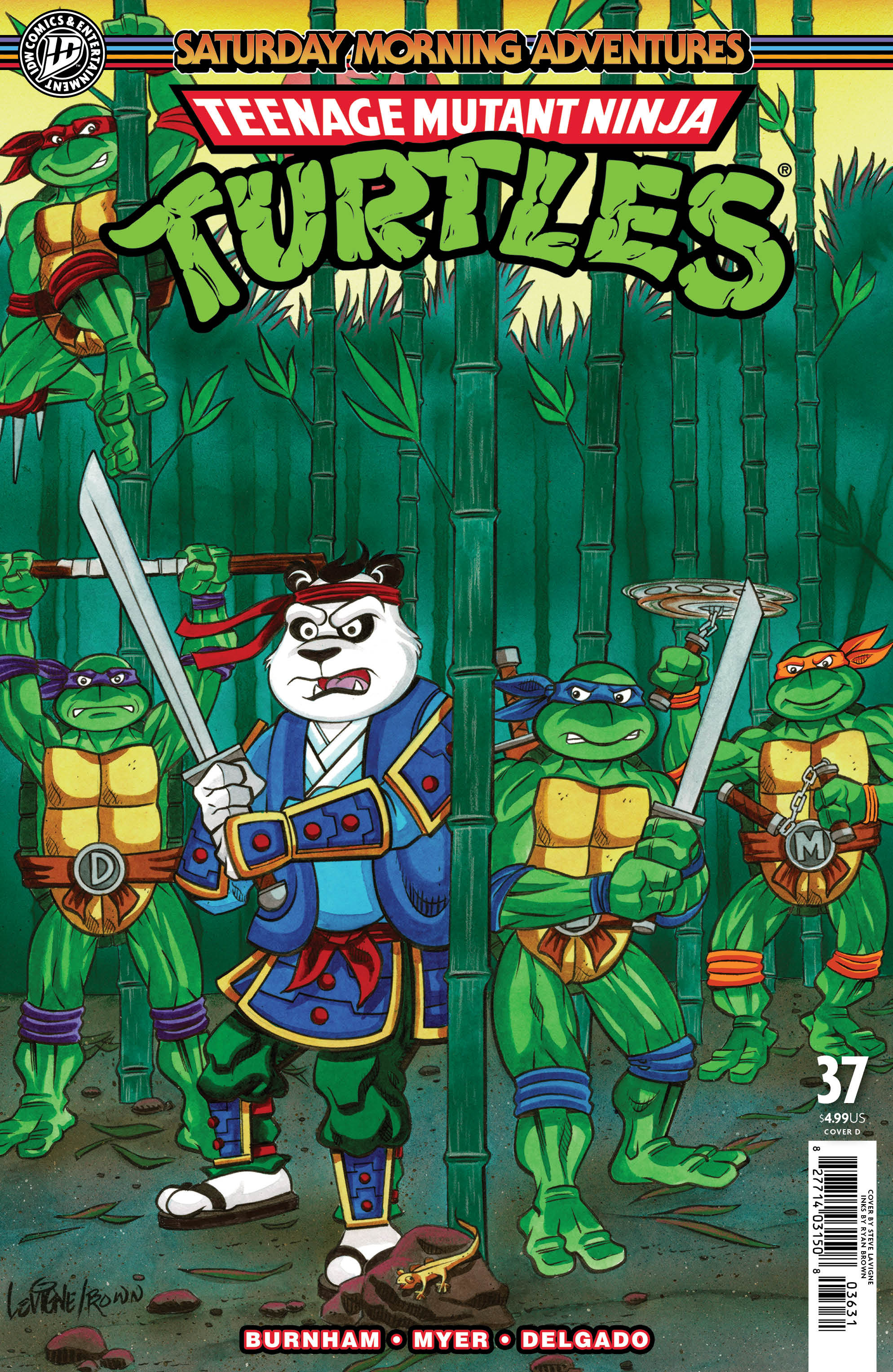 TEENAGE MUTANT NINJA TURTLES SATURDAY MORNING ADVENTURES #37