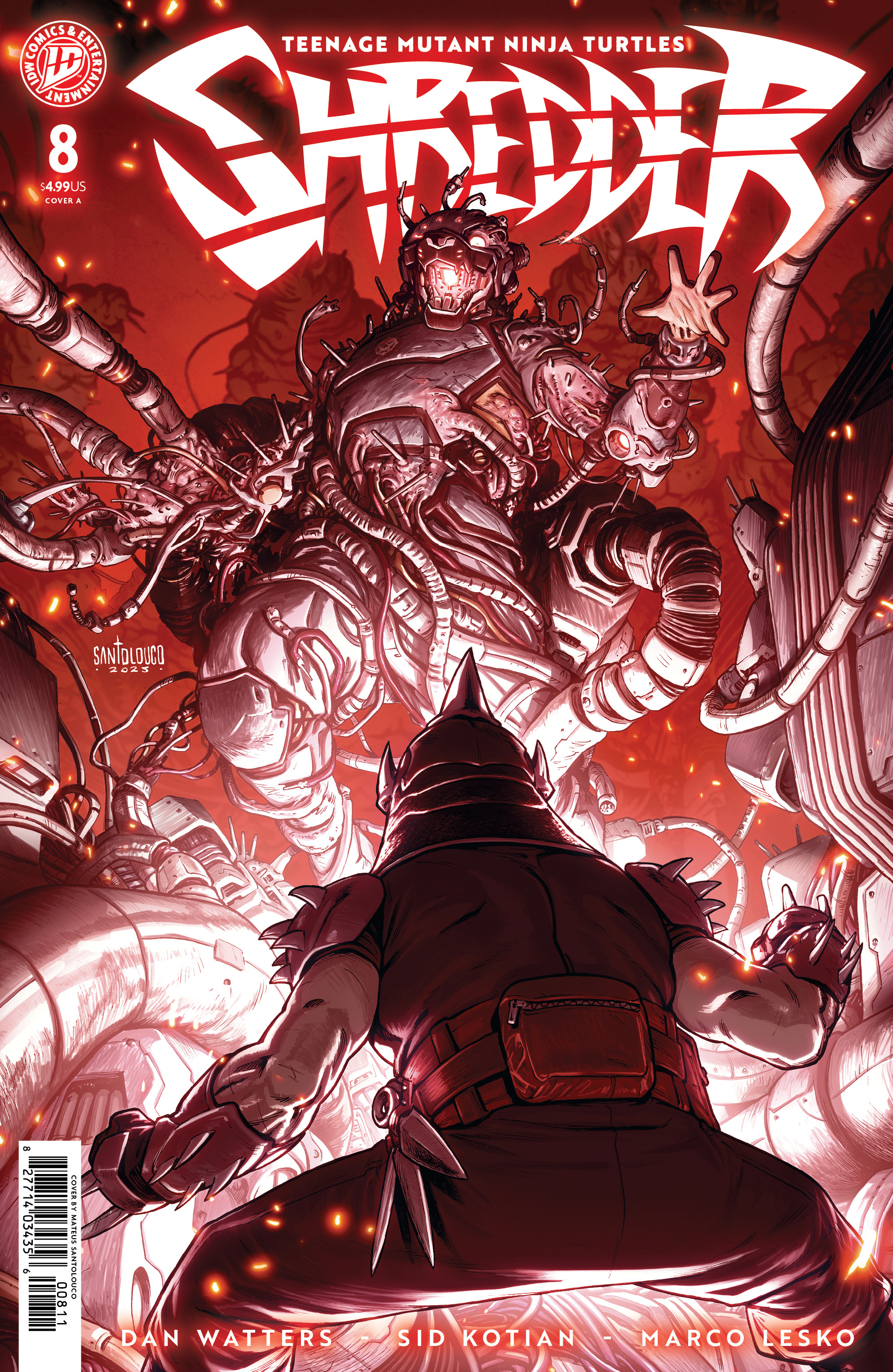 TEENAGE MUTANT NINJA TURTLES SHREDDER #08